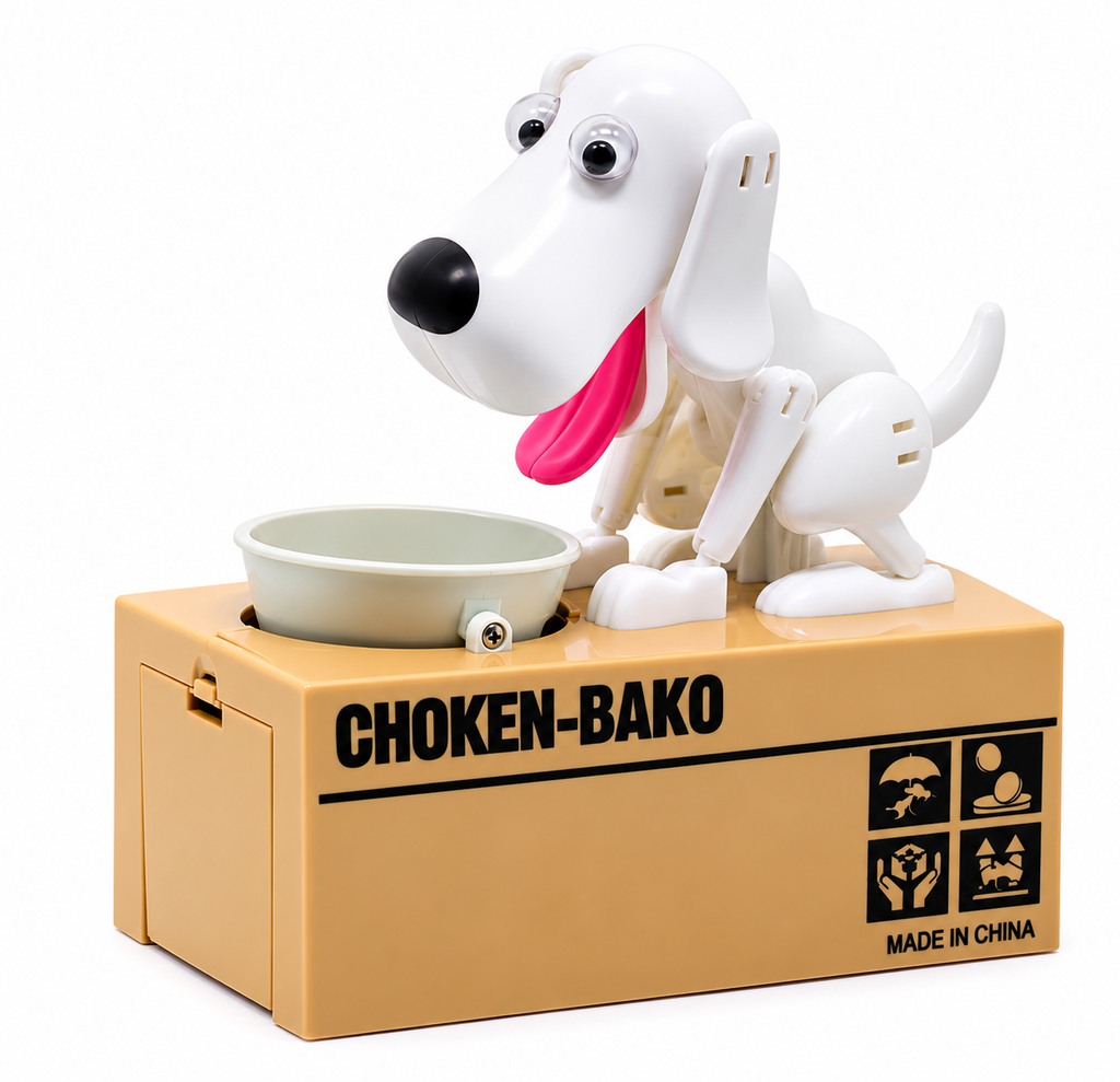 Robotic Dog Coin Bank