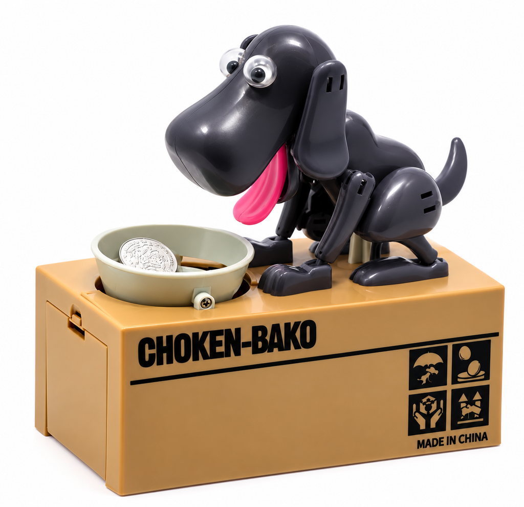 Robotic Dog Coin Bank